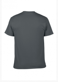 SKT003 Gidan 76000 Customized solid color t-shirt Online ordering T-shirt 100% ring spinning cotton pre-shrinking plain knitted fabric T-shirt manufacturer T-shirt price T-shirt design price T-shirt quotation side view